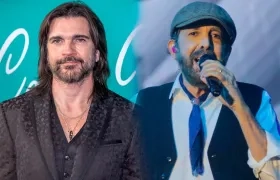 Juanes y Juan Luis Guerra.