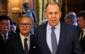 El ministro de Relaciones Exteriores de Rusia, Sergei Lavrov. 
