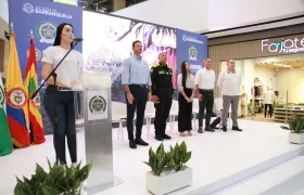 En el centro comercial Parque Alegra se estrenó esta estrategia de seguridad.