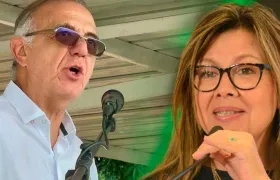 Iván Velásquez y Luz Adriana Camargo.