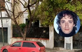 La casa donde vivió Gustavo Cerati antes de ser demolida.