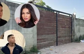 Las tres víctimas de la masacre en una finca de Puerto Colombia el pasado 2 de junio. 