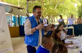 Carlos Ruiz Massieu, Representante Especial del Secretario General de la ONU en Colombia.