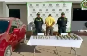Material incautado a los 'Pachencas' en La Guajira.