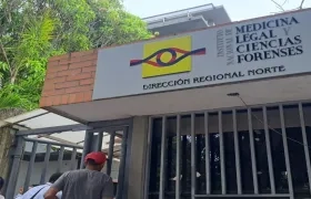 Fachada de Medicina Legal.
