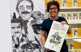 Orlando Oliveros estuvo en la Feria Internacional de Libro de Bogotá presentando su obra. 
