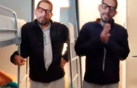 Miguel Ángel Beltrán, profesor de la Universidad Nacional que fue retenido en Serbia.