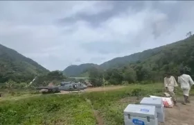 Parte alta de la Sierra Nevada, habitada por comunidad kogui