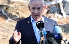  Primer ministro israelí, Benjamín Netanyahu.