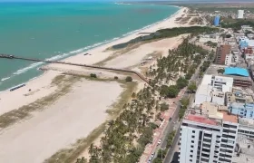 Panorámica de la Avenida Primera de Riohacha.