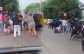 El director del Tránsito de Soledad, Santander Donado, también pidió a la comunidad respetar la labor de los agentes.