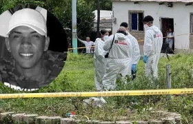 Yesid Andrés Cabrera Ortega y el lugar donde hallaron su cabeza.