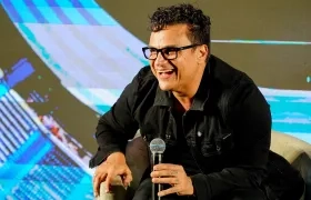 Silvestre Dangond, cantante vallenato. 