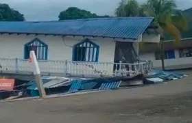 Daños estructurales en viviendas por sismo en Cundinamarca.