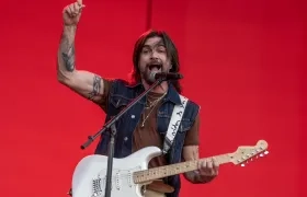 El cantante y compositor colombiano Juanes.