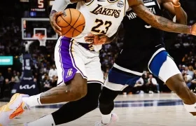 LeBron James cumplirá su octava temporada con los Lakers.