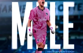 Así anunció Monterrey en sus redes sociales la contratación de Santiago Mele.
