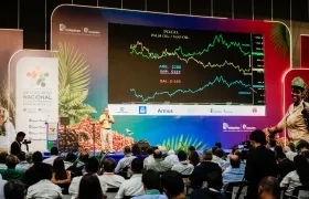 Albert Scalla, Senior Vice President Trading de StoneX Group Inc., durante Congreso de Fedepalma. 