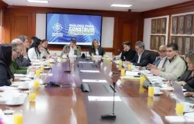 El Procurador General de la Nación, Gregorio Eljach Pacheco, instaló este viernes la mesa técnica permanente.