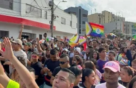 Marcha de la comunidad LGTBIQ+.