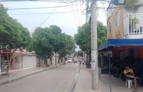 Las calles de Soledad durante este domingo. 