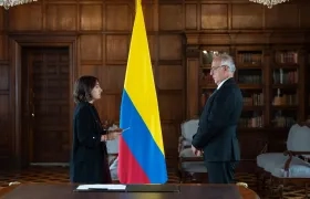Acto de posesión de Iván Velásquez como embajador de Colombia ante la Santa Sede.