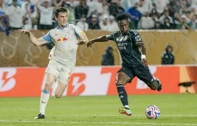 Vinicius Junior marcó el primer gol del Real Madrid ante el Salzburgo.