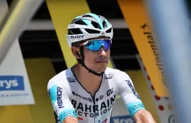 Santiago Buitrago en el Tour de Francia 2025.