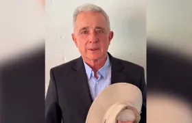 Álvaro Uribe Vélez, expresidente y exsenador de Colombia. 