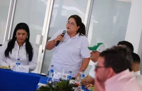 Alcira Sandoval, alcaldesa de Soledad.