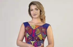 Andrea Petro, hija del Presidente Gustavo Petro. 