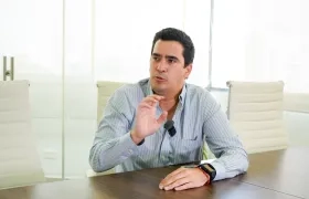 El director de Asoportuaria, Lucas Ariza.