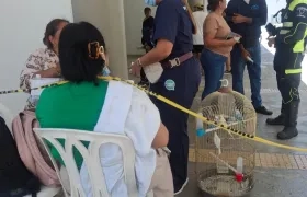 Atención psicológica a os afectados por el incendio. 