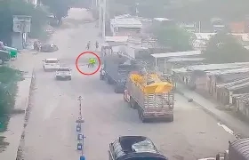  Momento del atentado contra el gerente de Riverport.