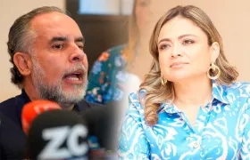 Armando Benedetti y Lina María Garrido.