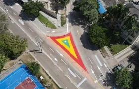 Cierres viales en Barranquilla.