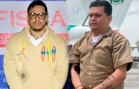 Jorge Eliécer Díaz Collazos, alias 'Castor'; y Digno Palomino. 