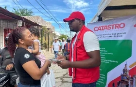 Gestión catastral del equipo del AMB en Cartagena. 