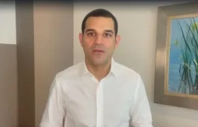 El presidente del Comité Intergremial del Atlántico, Efraín Cepeda Tarud.