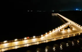 El Ecoparque Ciénaga de Mallorquín, una de las obras que Barranquilla mostrará durante el Foro. 