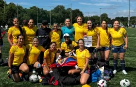 Selección Colombia en el Mundial de Médicas.