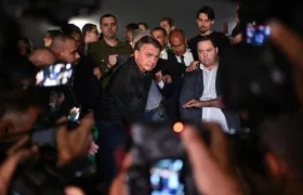 El expresidente de Brasil, Jair Bolsonaro.