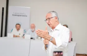 El Ministro de Salud, Guillermo Alfonso Jaramillo.