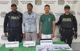 Los dos hombres fueron conducidos a la URI de la Fiscalía. 