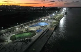 El Gran Malecón es uno de los lugares más visitados de Colombia. 
