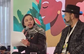 Martha Carvajalino, Ministra de Agricultura.