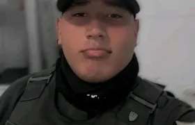 El patrullero barranquillero Miguel Alexander Rebolledo García.