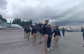 Colombianos entregados a Estados Unidos. 