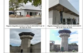 Imágenes de las obras atrasadas en la Penitenciaría.