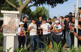 Entrega formal del parque La Virgencita. 